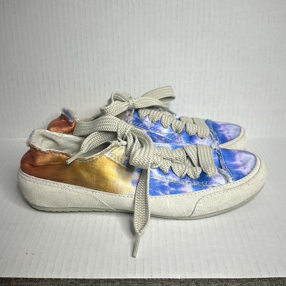 Rare PEDRO GARCIA Parson Ocean Satin Sneakers - Picture 2 of 9